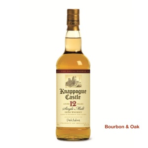 Knappogue Castler 12 Year Single Malt Irish Whiskey Our Rating: 88%